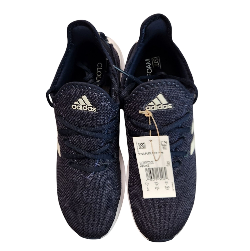 ADIDAS Women's Cloudfoam Pure Sneaker NWT - Picture 3 of 7